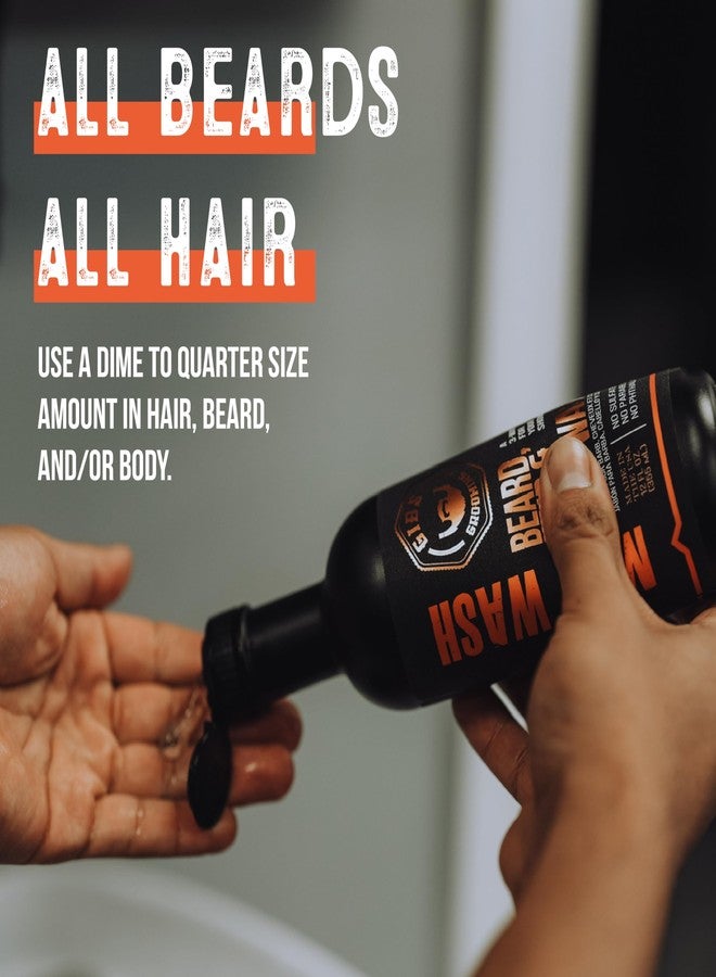 جيبس غسول الجسم GIBS Grooming Amber 3 في 1 للرجال، سائل مرطب ومنظف للحية والشعر - لتر واحد - خالٍ من الكبريتات والبارابين - Image 3